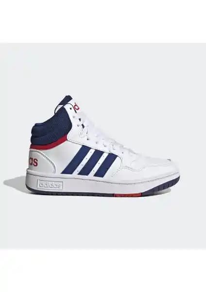 Adidas GZ9647 Hoops Mid Spor Ayakkabıları Günlük Spor ve Şıklık İçin Uygun Tasarım