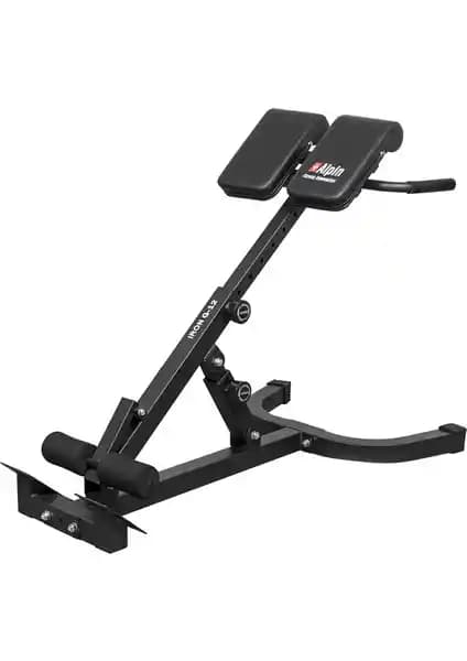 Alphin Hyperextension Alpin Iron G-12: Dayanıklı ve Çok Yönlü Ev Spor Ekipmanı