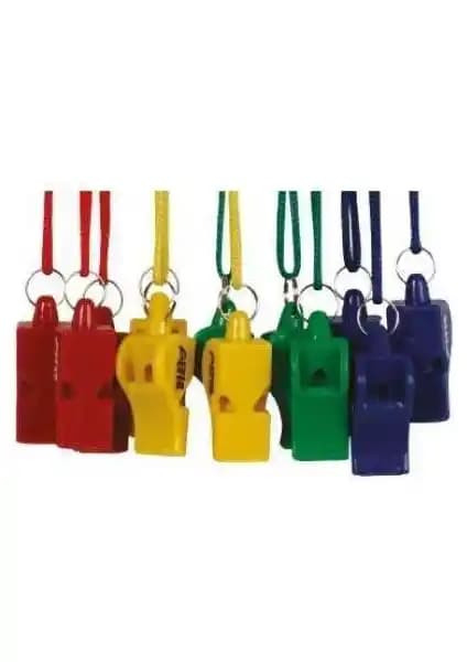 Altis D100 Plastik Düdükleri: Dayanıklı, Renkli ve Yüksek Sesli Spor ve Eğitim Kullanımı