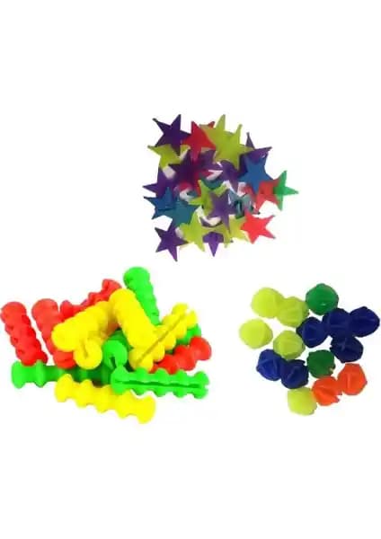 Atak Bisiklet Jant Süsü Boncuk Yıldız Renkli Dekorasyon Seti Çocuklar ve Hobi Severler İçin