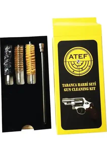 Atef 9 mm ve 7.65 mm Tabanca Temizlik Takımı: Uzun Ömür ve Performans İçin Ideal Çözüm