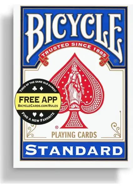Bicycle Oyun Kartları Karşılaştırması: Standart Mavi ve Kırmızı Jumbo İndex Kartlar 1