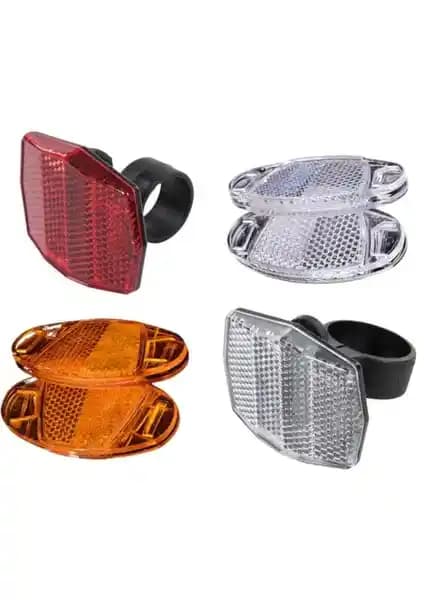 Bisiklet Güvenliği İçin HSGL Ön Arka ve Jant Reflektörü Ürün İncelemesi