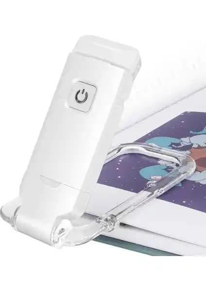 Breeze Led Kitap Klipsi Okuma Lambası: Çok Modlu, USB Şarjlı ve Taşınabilir Tasarım