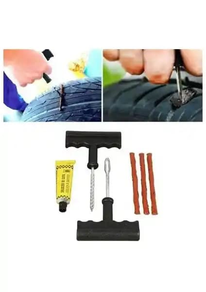 Buffer 6 Parça Lastik Tamir Seti Otomobil, Motosiklet ve Bisiklet İçin Güvenilir Çözüm