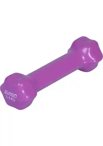 Busso 0,5 Kg Vinil Kaplı Dambıl BS067 – Ev ve Spor Salonları İçin Dayanıklı ve Şık Egzersiz Aleti