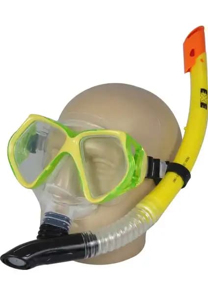 Busso M4206s Silikon Maske ve Snorkel Seti Yüksek Kalite ve Konfor ile Denizde Güvenli Keşif