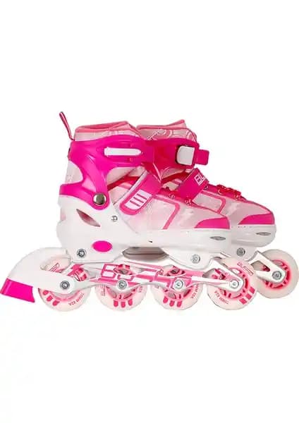 Busso Raider Alüminyum Pembe Paten: Hafif, Ayarlanabilir ve Şık Spor Kayma Ayakkabısı