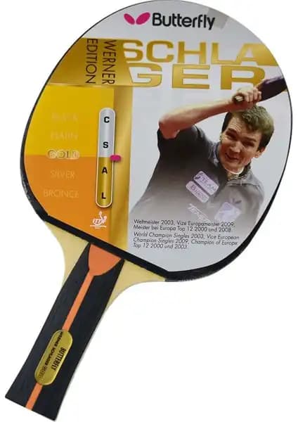 Butterfly Werner Schlager Altın P.P. Masa Tenisi Raketi İncelemesi ve Performans Özellikleri