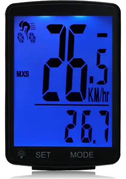 Buyfun Çok Fonksiyonlu LCD Bisiklet Bilgisayarı: Dayanıklı ve Gelişmiş Performans Takip Cihazı