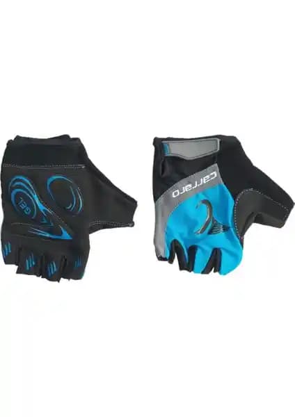 Carraro Kısa Parmak Eldiven V7 Mavi: Dayanıklı ve Konforlu Spor Eldiveni