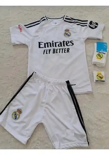Cheecky Chic Arda Güler Temalı Real Madrid Çocuk Forması 24/25 Sezonu Şık ve Konforlu Spor Giyim