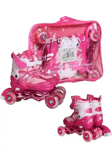 Çocuklar İçin Güvenli ve Eğlenceli Işıklı Silikon Tekerli Paten Modelleri