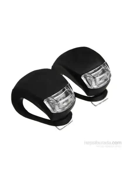 CSI ÇSİ 2'li Silikon Bisiklet İkaz Işığı Güvenliği Artıran Çok Modlu Aksesuar