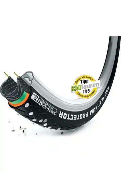 CST Platinum Protector 700x38C EPS/LDP Zırhlı Dış Lastik Şehir ve Tur Kullanımı İçin Güvenli Tercih