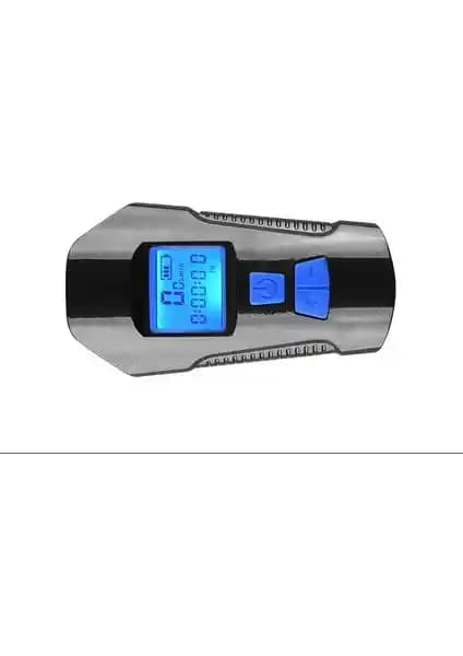 Dailytech Çok Fonksiyonlu Bisiklet Işık Korna LCD Hız Ölçer Teknolojisi ve Dayanıklılığı