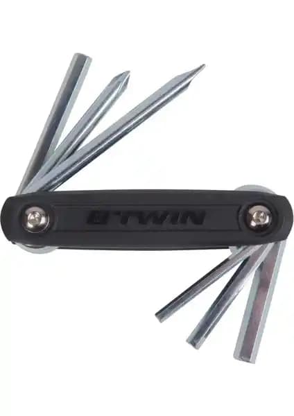 Decathlon Btwin 100 Çok Fonksiyonlu Alyan Takımı Seti: Bisiklet Bakım ve Onarım İçin Pratik ve Dayanıklı