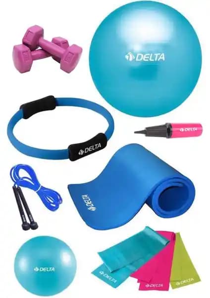 Delta 10 mm Minderli PTS Turkuaz Full Pilates Seti Detaylı İnceleme ve Kullanıcı Yorumları