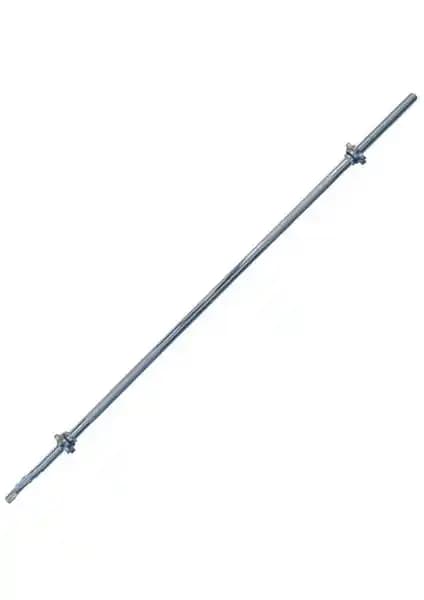 Delta 213 cm Krom İçi Dolu Düz Uzun Halter Barı Güç ve Dayanıklılık Sunan Spor Ekipmanı