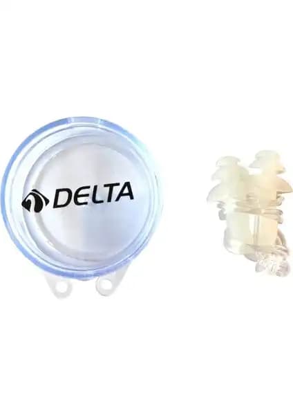 Delta Ergo Silikon Şeffaf Kulak Tıkacı: Su ve Gürültüden Koruyan Konforlu Çözüm