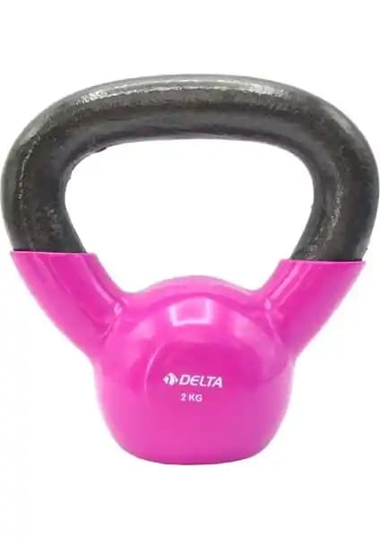 Delta Kettlebell 2Kg: Dayanıklı ve Hafif Spor Ekipmanı ile Evde Güç ve Denge Çalışmaları