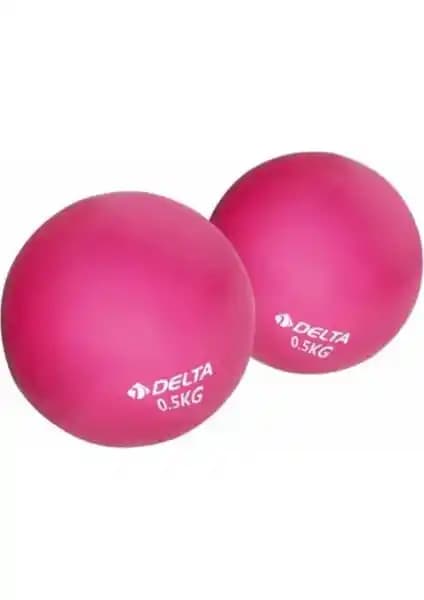 Delta Pilates Ağırlık Denge Topu 500 Gr ile Denge ve Güç Kazanımı İçin Uygun Egzersiz Aracı
