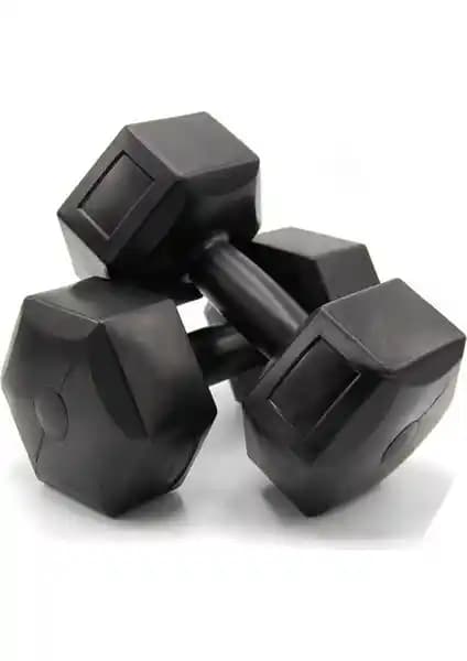 Ecğspor 16 kg Vinyl Dambıl Seti: Dayanıklı ve Ergonomik Fitness Ekipmanı