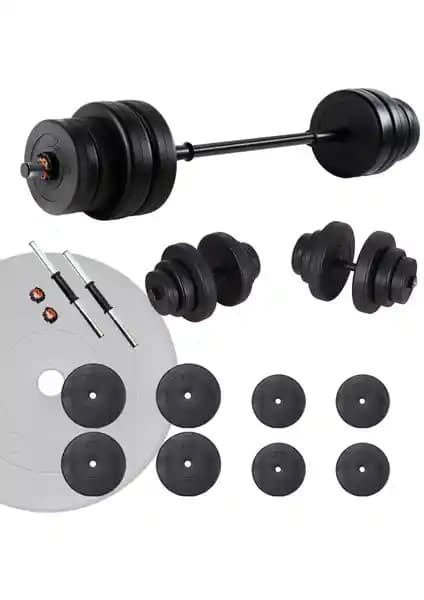 Ecgspor 35 kg Vinyl Halter Seti: Dayanıklı ve Kullanımı Kolay Spor Ekipmanı