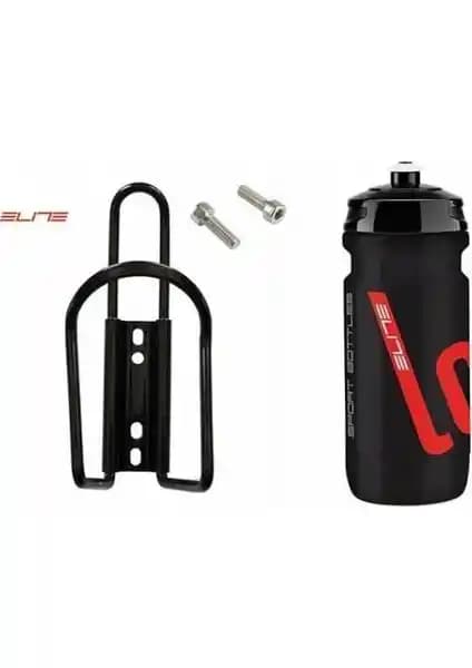 Elite Loli Siyah 600ml Bisiklet Matarası: Sağlıklı, Pratik ve Uyumluluk Sağlayan Tasarım