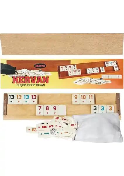 Eser Kervan Ağaç Okey Takımı ile Sedef Okey Plastik Takımı Karşılaştırması