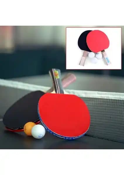Helen's Masa Tenisi Raket Seti: Eğlence ve Spor İçin Uygun, Ergonomik ve Taşınabilir