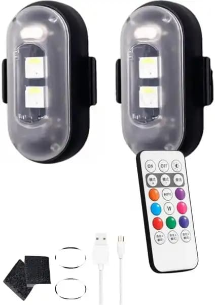 Hubstein Uzaktan Kumandalı Çiftli LED Seti Güvenlik ve Performans Artırıcı Teknoloji