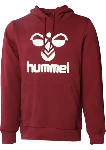 Hummel Arus Erkek Bordo Kapüşonlu Sweatshirt: Şıklık ve Konforun Bir Arada Sunumu