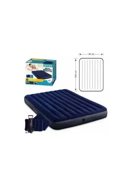 Intex 64765 Çift Kişilik Şişme Yatak Konfor ve Pratiklik Sunar