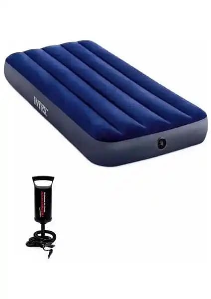 İntex Dura-Beam Tek Kişilik Kamp Şişme Yatak Özellikleri ve Kullanım Avantajları