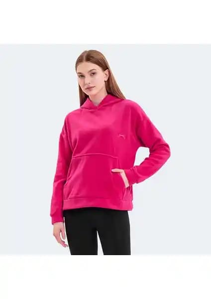 Kadınlar İçin Slazenger SASSA IN Fuşya Polar: Şıklık ve Konfor Sunan Kış Giyim Seçeneği