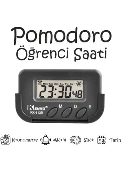 Kenko Pomodoro Kronometreli Öğrenci Ders Çalışma Saati ile Zaman Yönetimini Kolaylaştırın