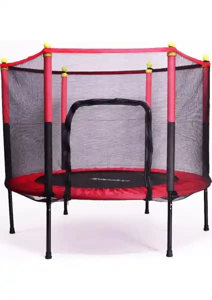 Leyaton Fileli Büyük Boy Trambolin Güvenlik ve Dayanıklılık Özellikleri