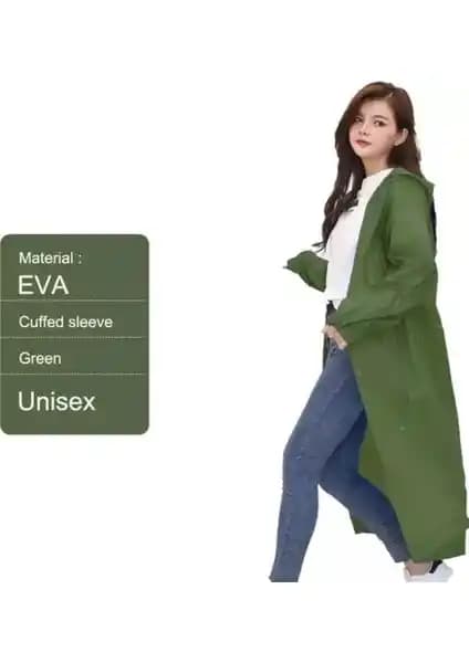 Marlux Eva Unisex Yağmurluk: Hafif, Pratik ve Su Geçirmez Koruyucu Giyim