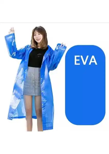 Marlux Raincoat Eva Unisex Yağmurluk: Şehir ve Doğa İçin Hafif ve Dayanıklı Koruyucu Giysi