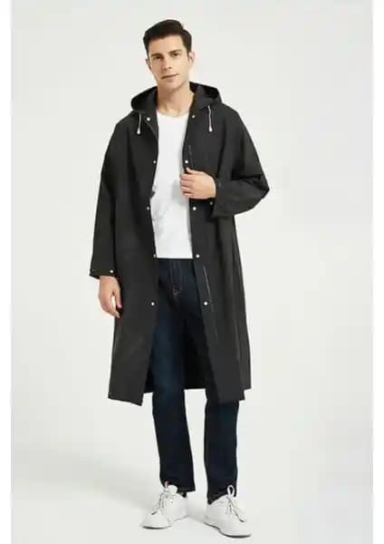 Marlux Raincoat Eva Unisex Yağmurluk: Suya Dayanıklı Hafif ve Pratik Koruma Çözümü