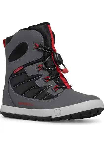 Merrell Snow Bank 4.0 Erkek Çocuk Kırmızı Bot Kış Koşulları İçin Dayanıklı ve Konforlu Tasarım