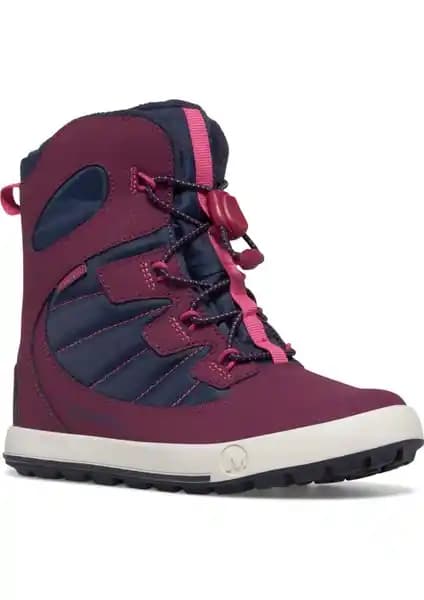 Merrell Snow Bank 4.0 Wtrpf Kız Çocuk Lacivert Kış Botu Güçlü Su Geçirmezlik ve Yalıtım Özellikleriyle