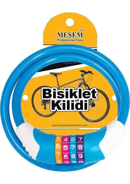 Meşem Bisiklet Kilidi 603 Şifreli: Güvenlik ve Kullanım Kolaylığını Bir Arada Sunar