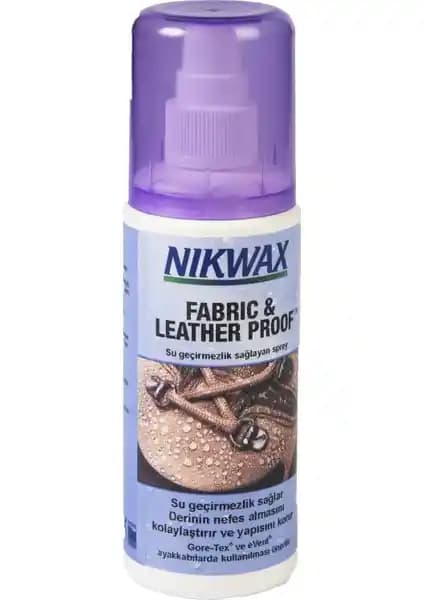 Nikwax Fabric And Leather Proof Kumaş ve Deri Su Geçirmezlik Spreyi İncelemesi