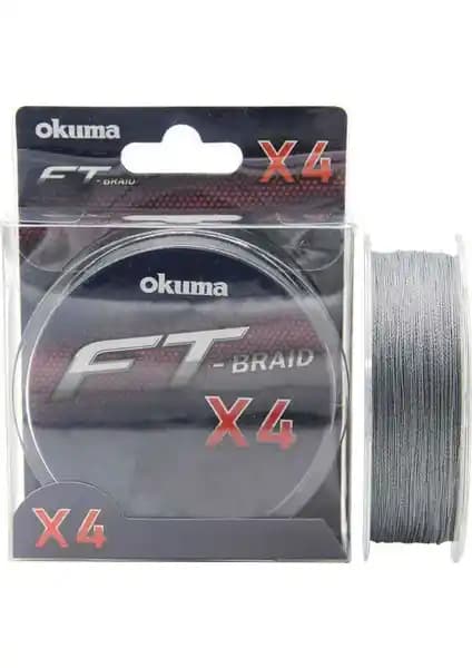 Okuma FT-X4 Braided Line Grey Örgü İp Misinası Detaylı İnceleme ve Teknik Özellikler
