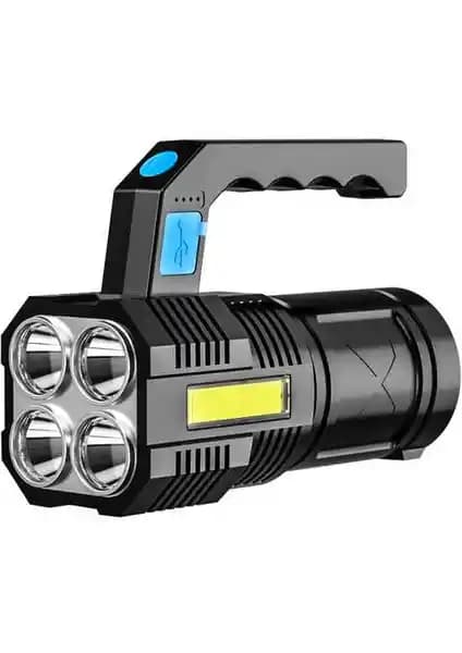 Panther PT-8844 5W USB Şarjlı El Feneri: Güçlü ve Çok Yönlü Aydınlatma Çözümü