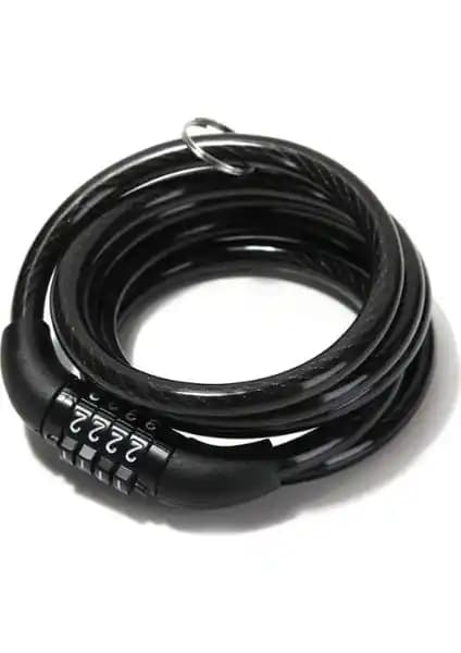 Plus Kilit Şifreli 4 Kombinasyonlu 12X120CM Güvenlik Kilidi Modern Tasarım