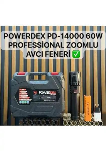 Powerdex PD 14000 Profesyonel El Feneri: Yüksek Güç ve Dayanıklılık Sunan Profesyonel Aydınlatma Çözümü