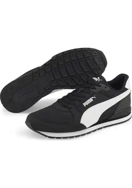 Puma ST Runner v3 Mesh Erkek Siyah Sneaker Günlük Şıklık ve Performans Sunar